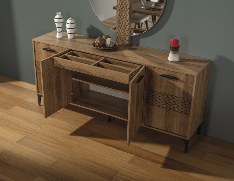 CARMEN WALNUT DINING ROOM