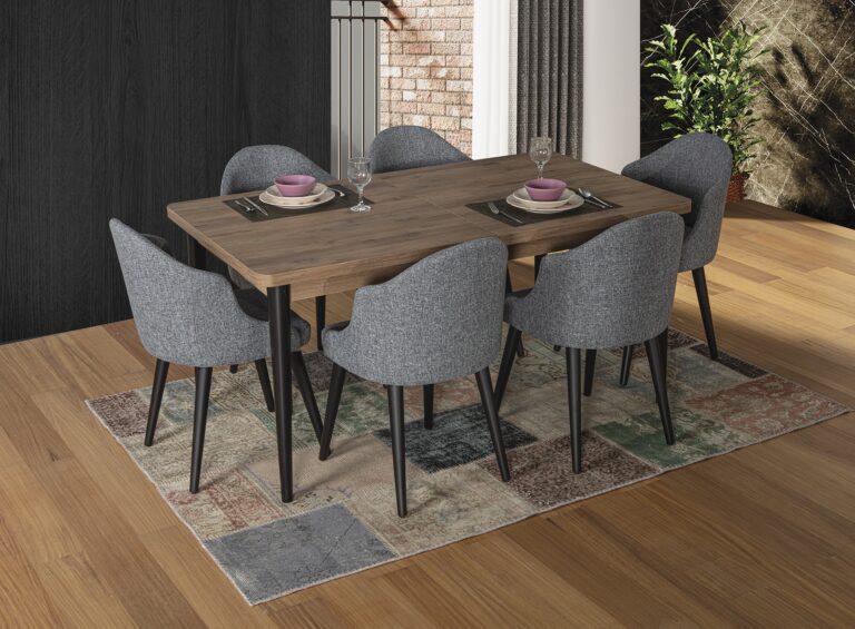 MIRAGE WALNUT DINING ROOM