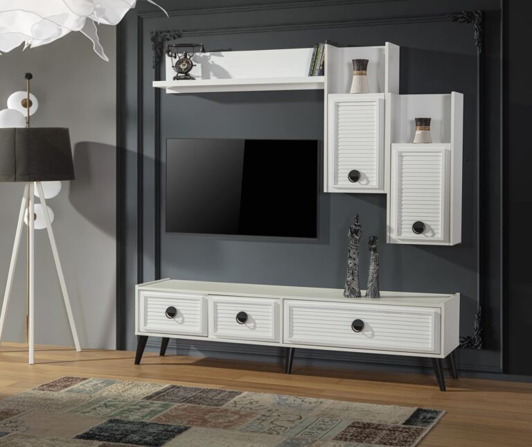 MIRAGE WHITE TV UNIT