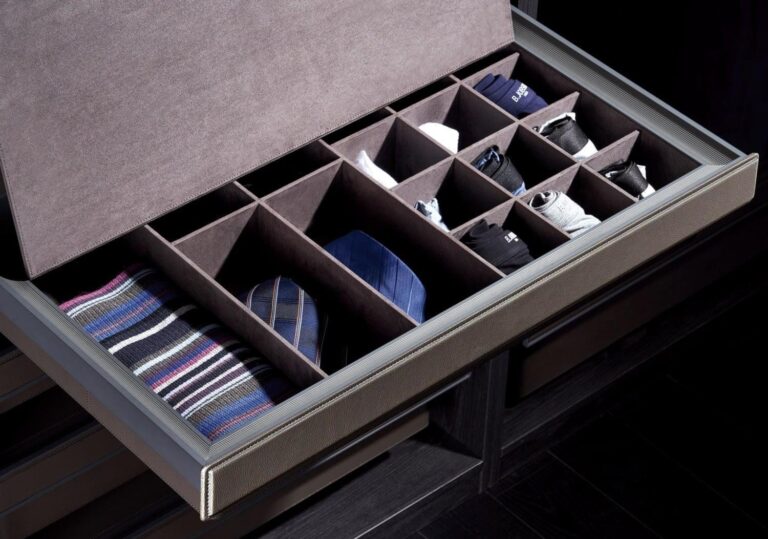 Men’s Underwear Storage Basket with Cover