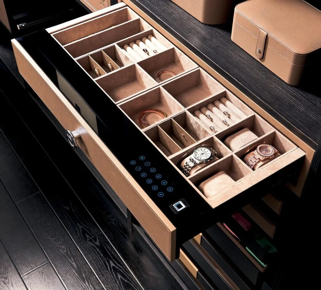Smart Cabinet With Fingerprint Lock