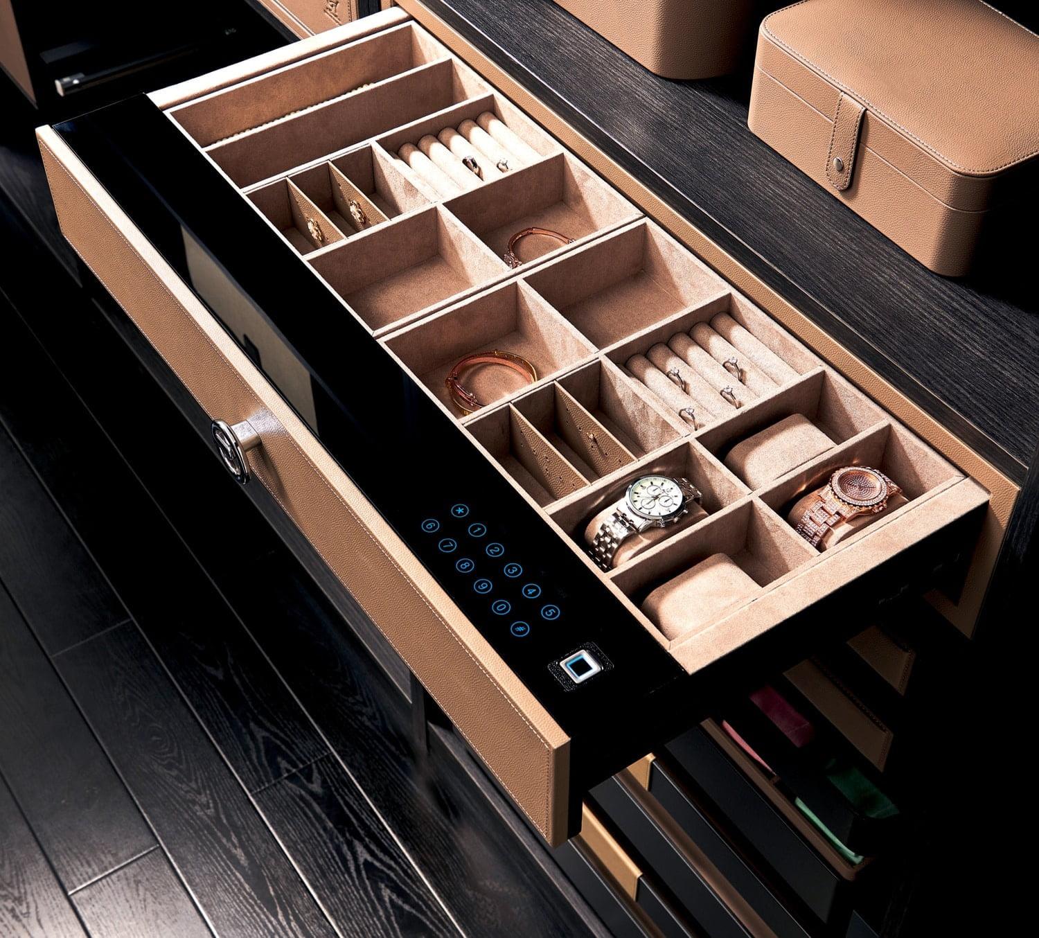 Smart Cabinet With Fingerprint Lock