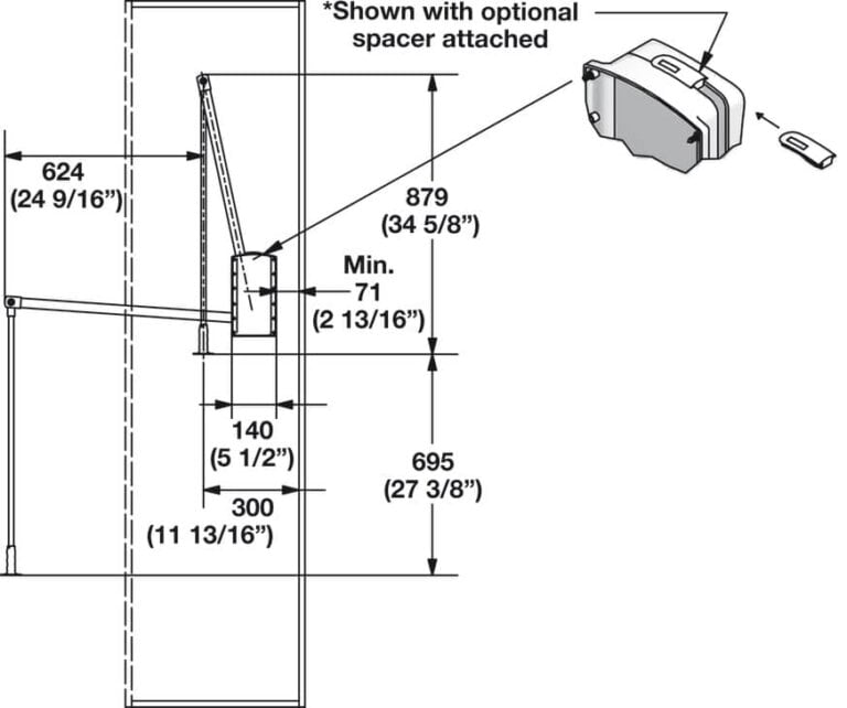 Wardrobe Lift, 26 lbs