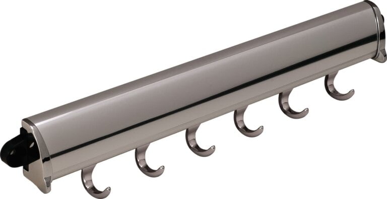 Fixed Accessory Rack, TAG Synergy Elite Collection, 6 Hook