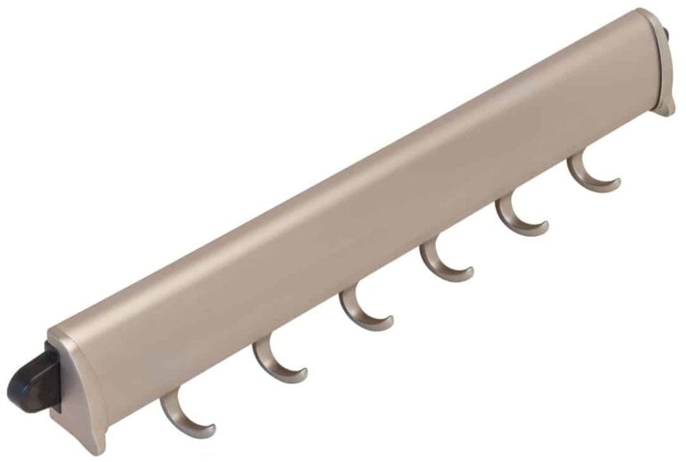 Fixed Accessory Rack, TAG Synergy Elite Collection, 6 Hook