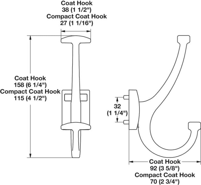 Coat Hook, TAG Synergy Elite Collection