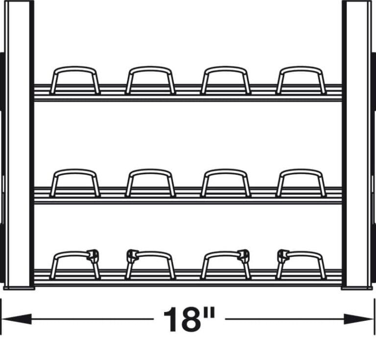 Pull-Out Shoe Organizer, TAG ENGAGE