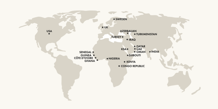 Bienal Commercial References World Map