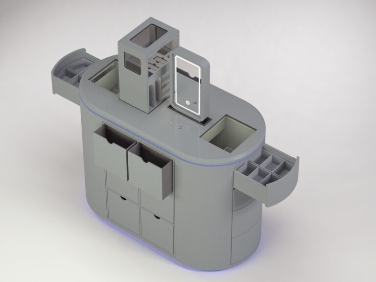 Arc-shaped Intelligent Island Platform