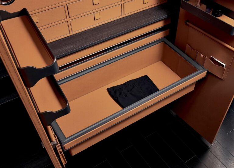 Clothes Storage Basket Brown