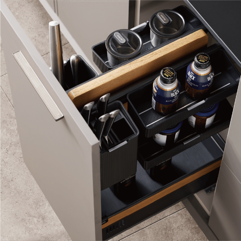 350 Integrated Pull-Out Unit (with Multi-Purpose Storage)