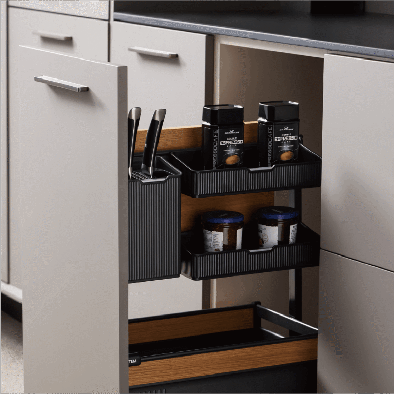 350 Integrated Pull-Out Unit (with Multi-Purpose Storage)