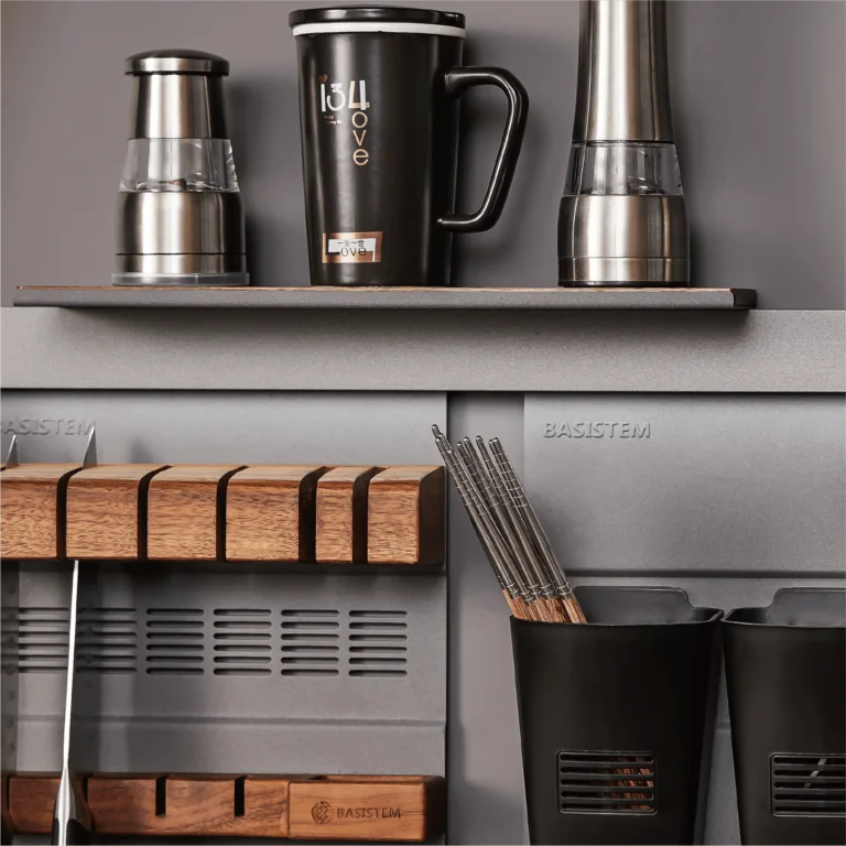 Rail-Mounted Shelf