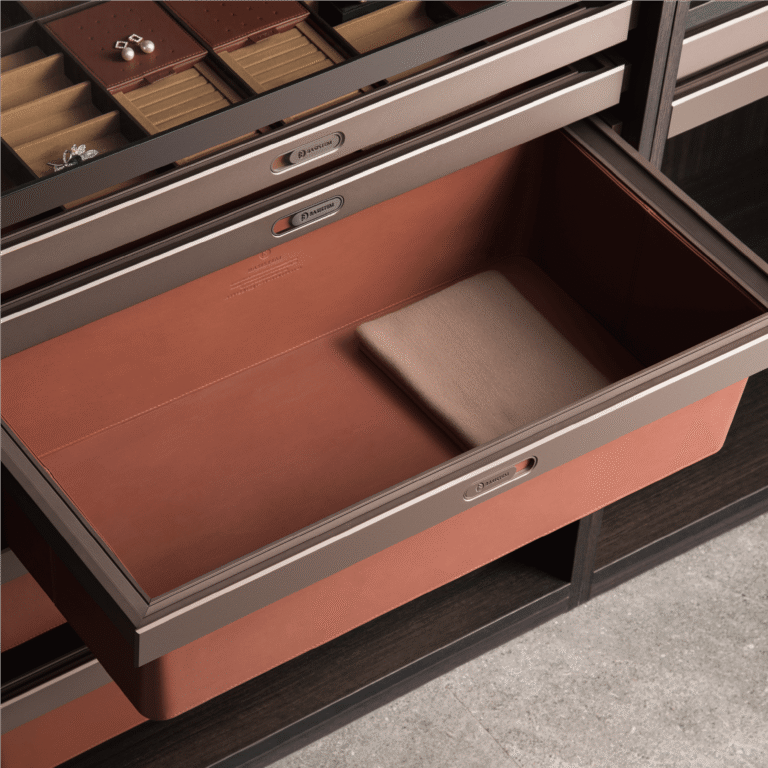 BRUGG Leather Deep Drawer