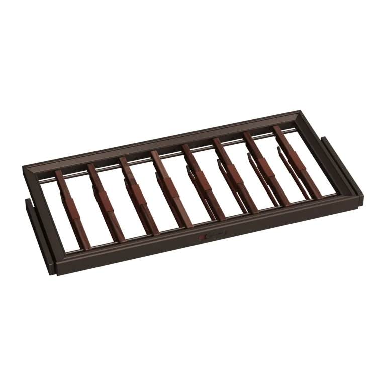 Wallnut Pull-Out Trouser Rack