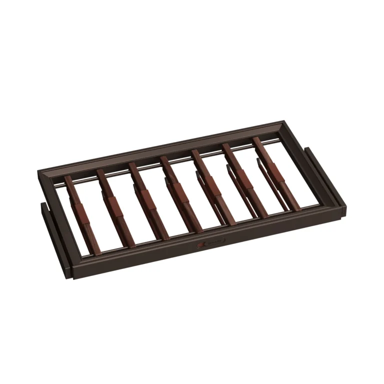 Wallnut Pull-Out Trouser Rack