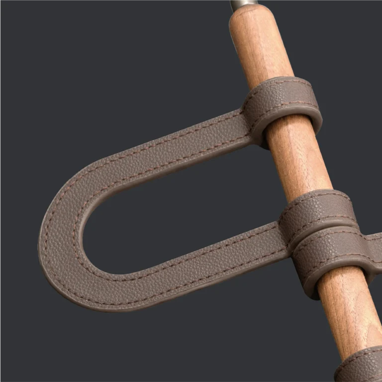 Walnut U-Scarf Hanger