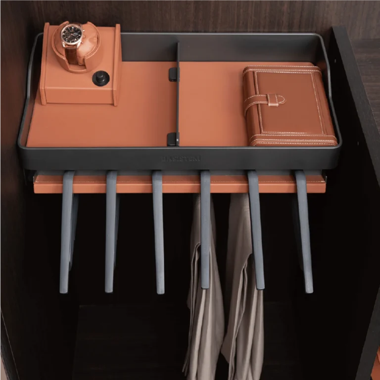 Leather Fixed Tray