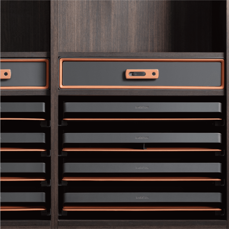 Leather Pull-Out Tray