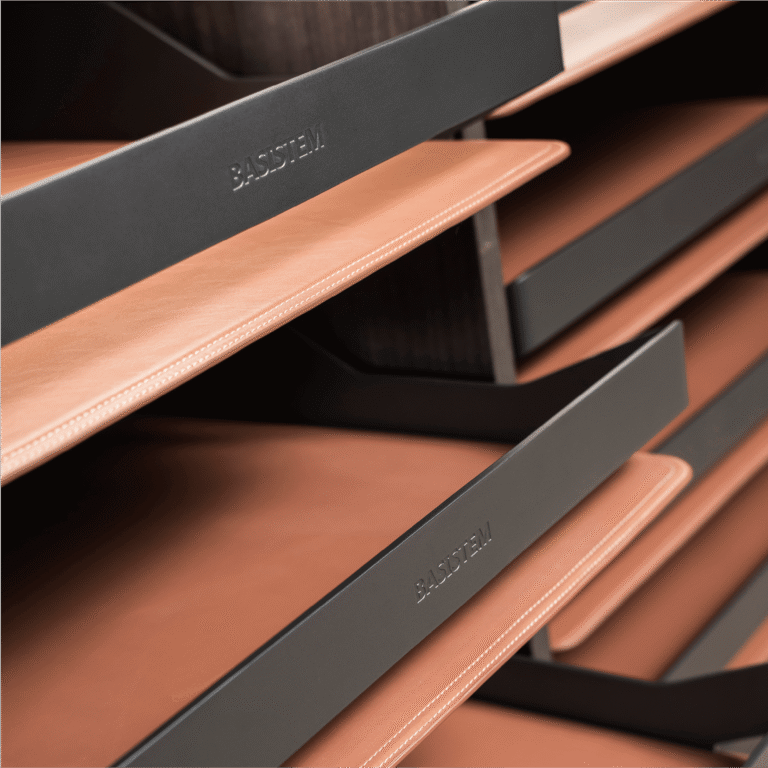 Leather Pull-Out Tray