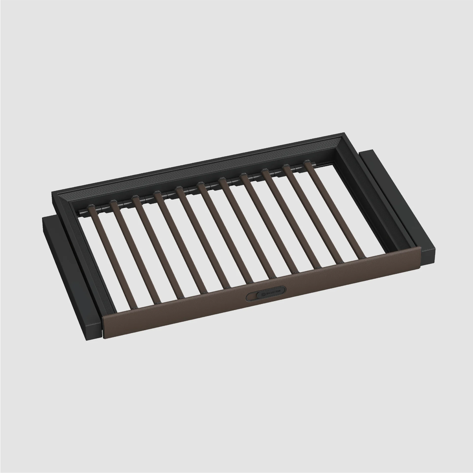 Leather Pull-Out Trouser Rack