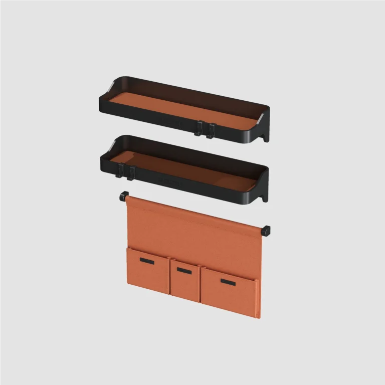 Door-Mounted Storage System Set A
