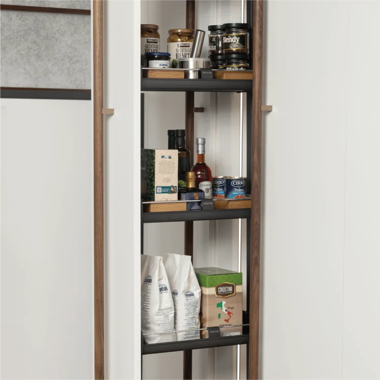 Vertical Pull-Out Pantry
