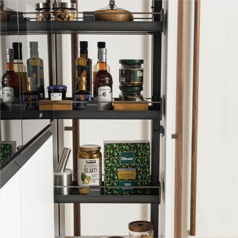 Vertical Pull-Out Pantry