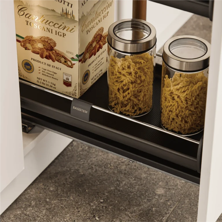 Vertical Pull-Out Pantry