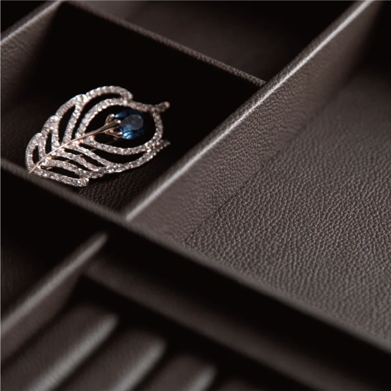 Smart Fingerprint Lockbox - Saddle Orange