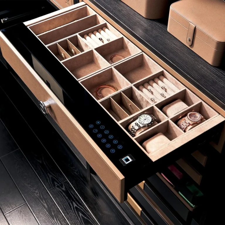 Smart Cabinet With Fingerprint Lock