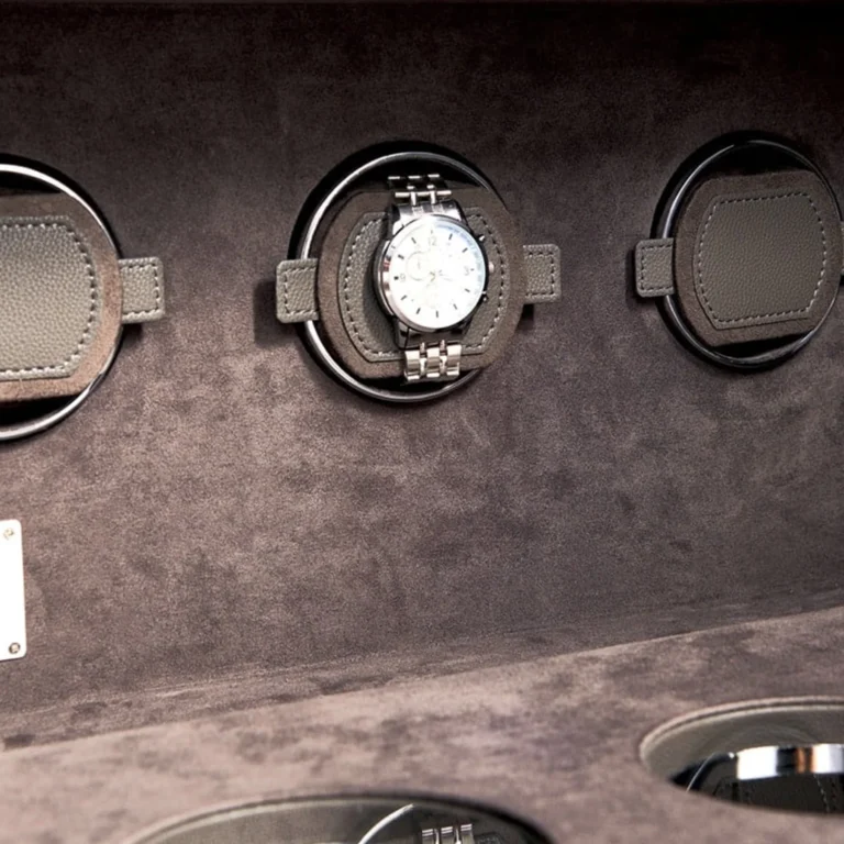 Smart Cabinet With Watch Winder And Fingerprint Lock