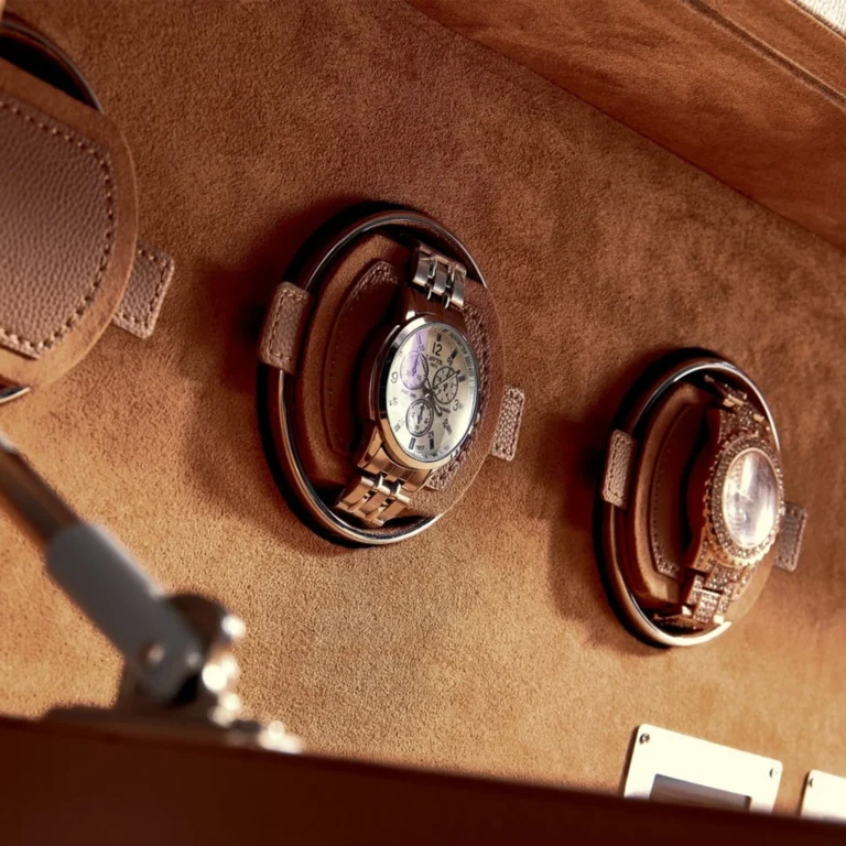 Smart Cabinet With Watch Winder And Fingerprint Lock